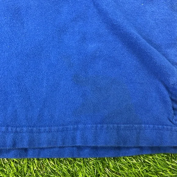 Gentleman Italian Short Sleeve Shirt Blue Size XL - futbol / Soccer — Italia #4 - Picture 5 of 13